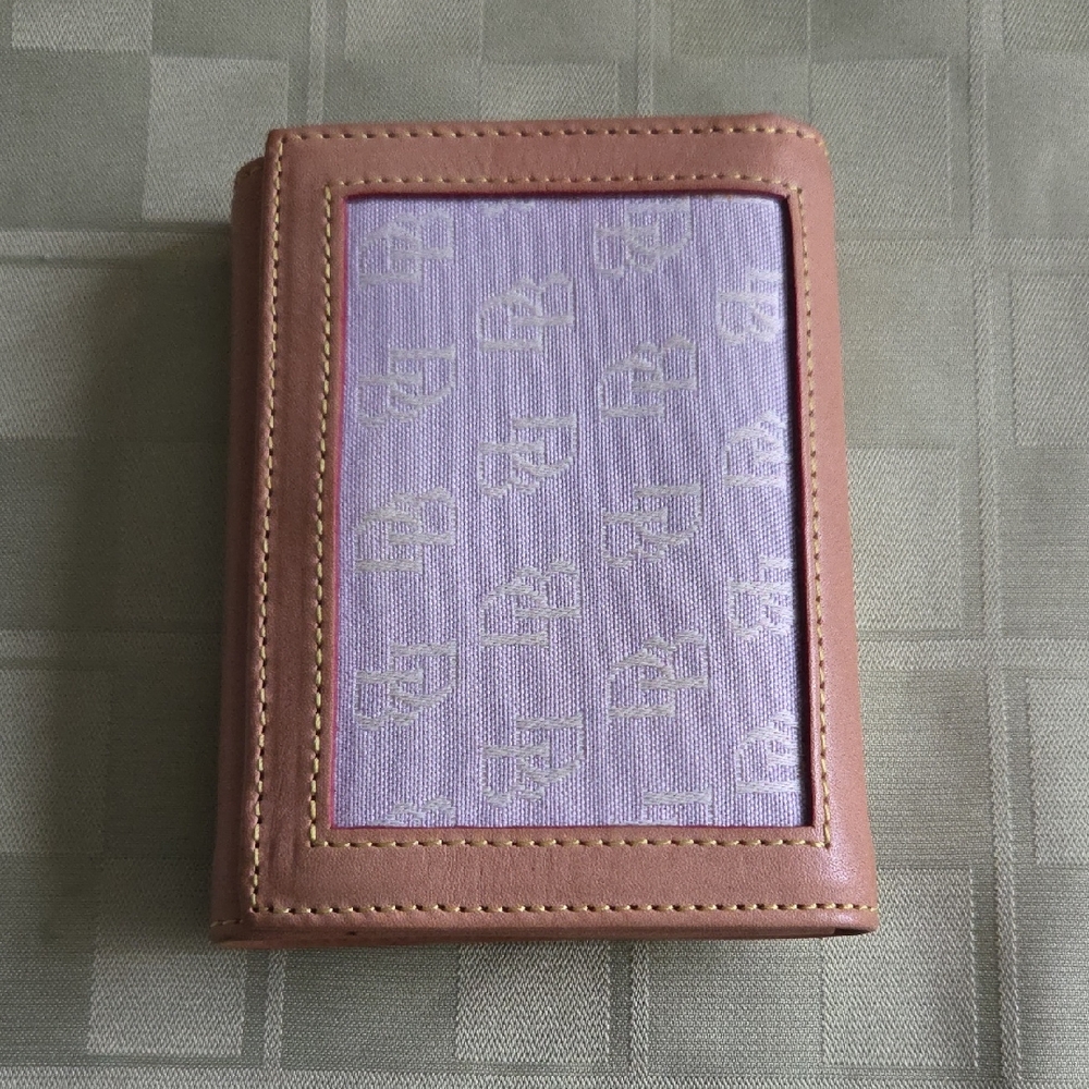 Dooney & Bourke Lavender Tri-Fold Wallet